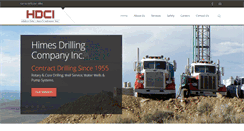 Desktop Screenshot of himesdrilling.com